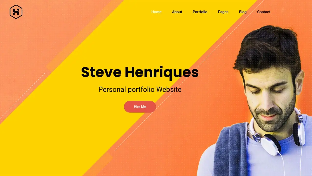 10+ Best Free Portfolio HTML Website Templates In 2025 – Abdullah Nahian