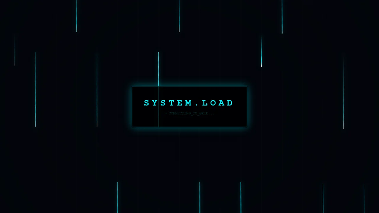 Cyber Matrix Data Stream – Neon Matrix-Style Animated Background UI - Learn with Abdullah Nahian